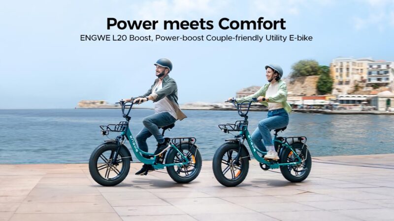 ENGWE Bicicleta elétrica dobrável L20 BOOST