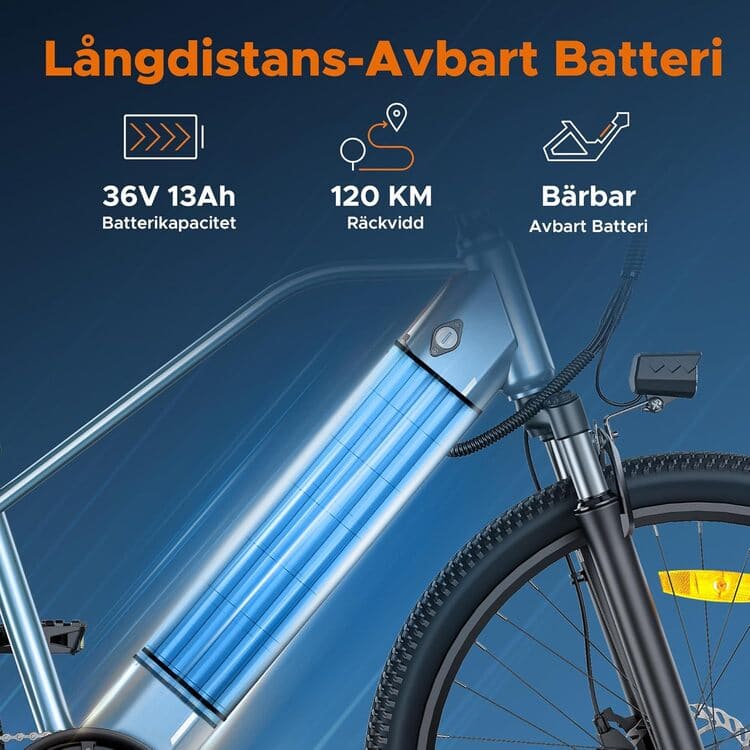 Miletrail bicicleta elétrica de montanha