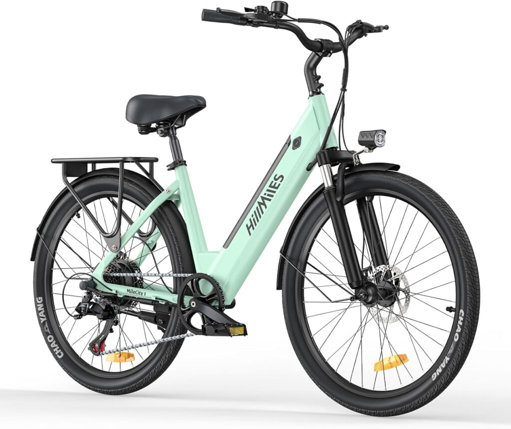 Milecity1 bicicleta elétrica dobrável