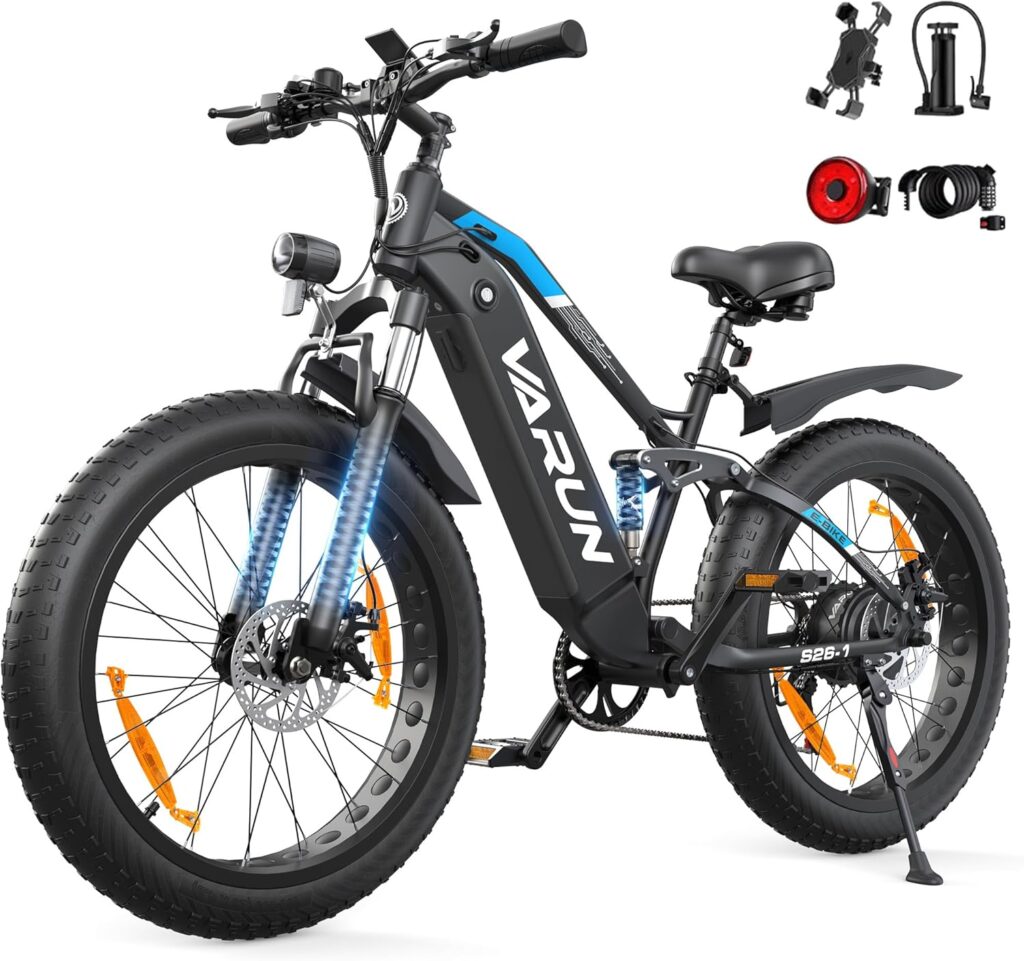 Varun bicicleta elétrica de montanha