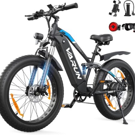 Bicicleta elétrica de Montanha VARUN: Para Qualquer Terreno