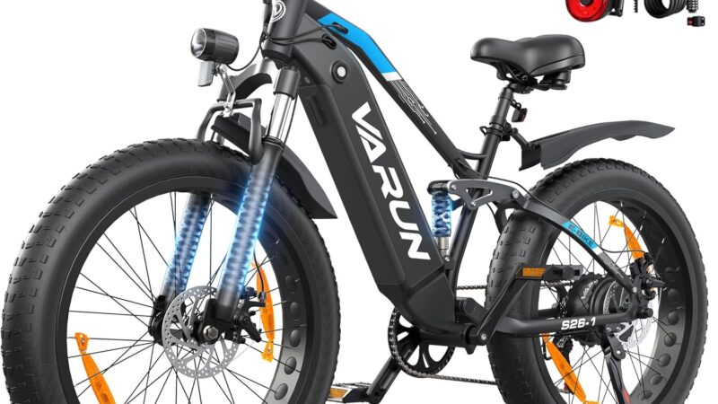 Bicicleta elétrica de Montanha VARUN: Para Qualquer Terreno