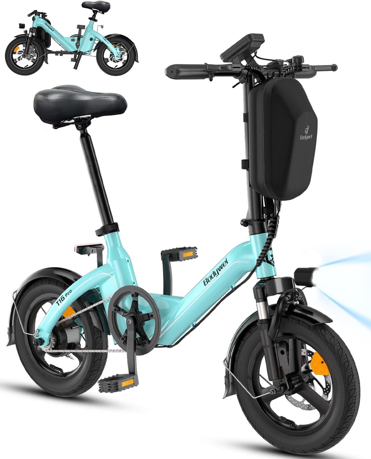 Bodywel T16PRO Bicicleta elétrica dobrável