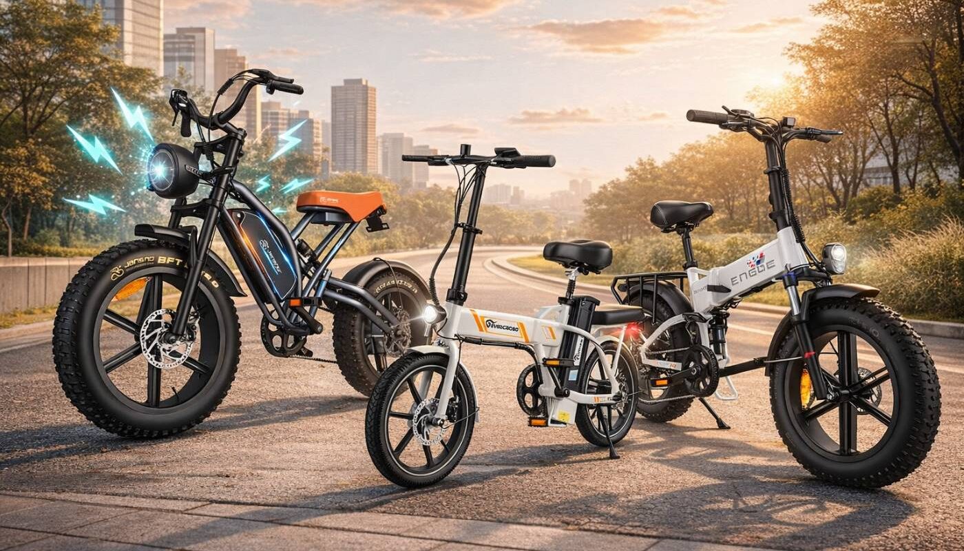 3 melhores bicicletas elétricas dobráveis