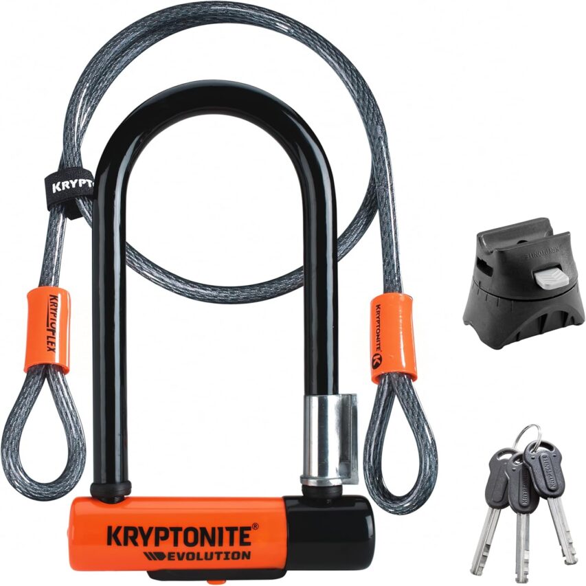 Cadeados para bicicletas elétricas - Kryptonite New-U Evolution Mini-7