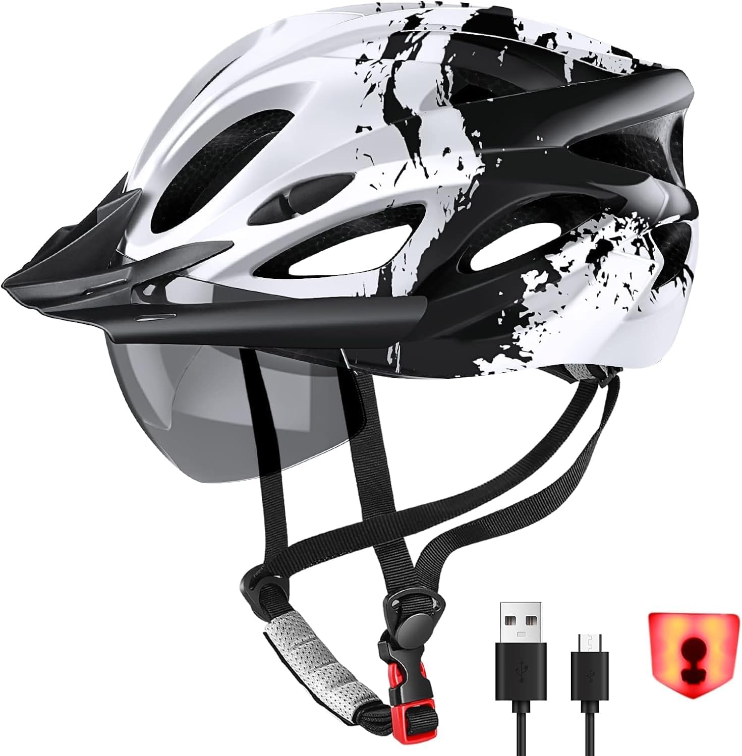 RaMokey Capacete de bicicleta para homens e mulheres